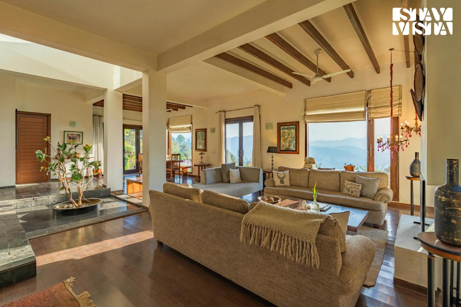 Stayvista At Hillcrest Villa With Valley View, Bonfire And Heater Kasauli Dış mekan fotoğraf